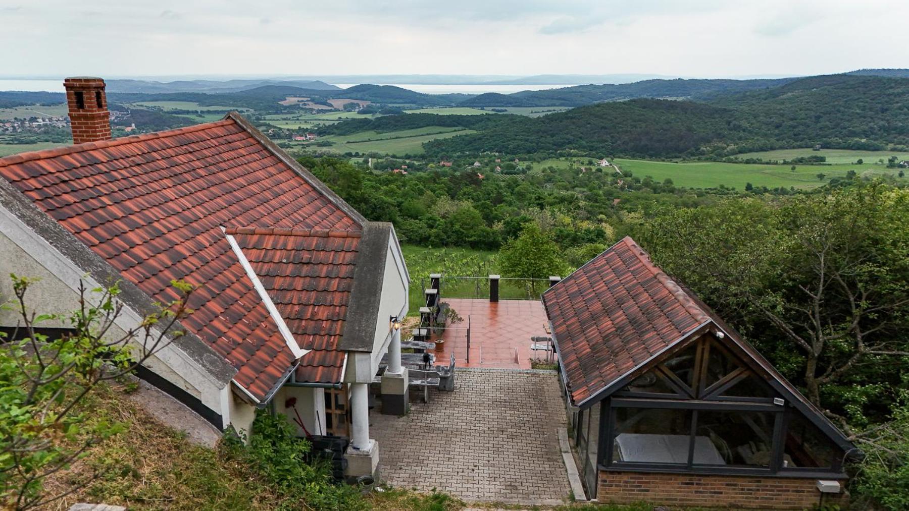 Willa Borospince Vendeghaz Pécsely Zewnętrze zdjęcie